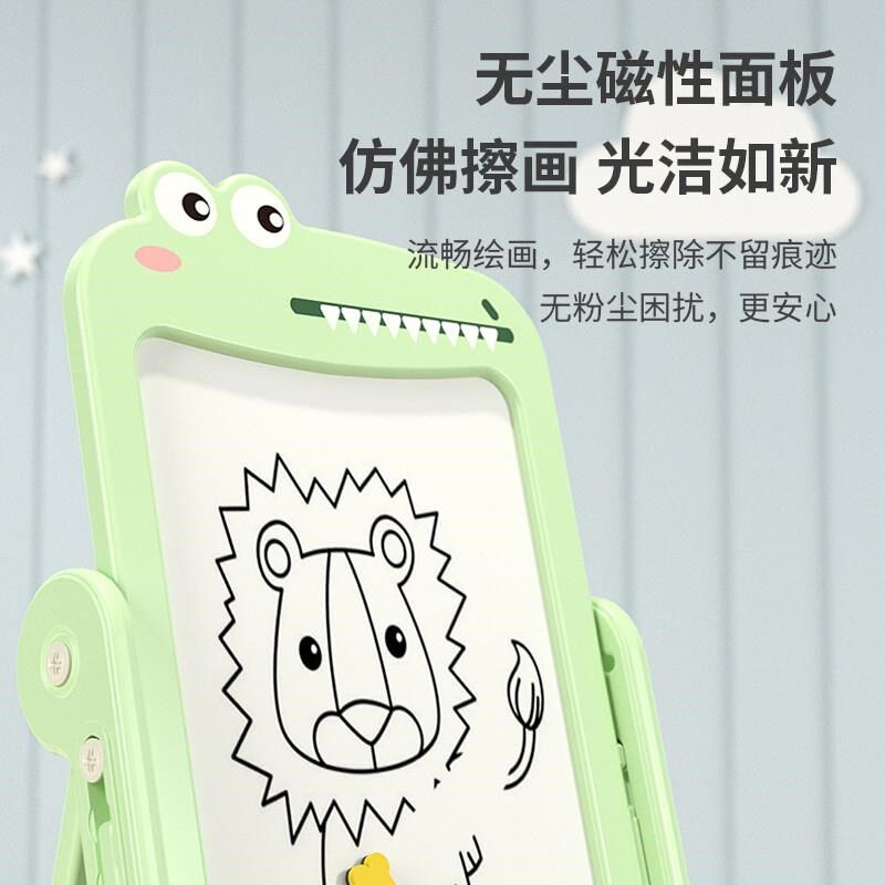 写字板儿童画板磁性可擦婴幼儿画画神F器涂鸦摆摊可家用小黑