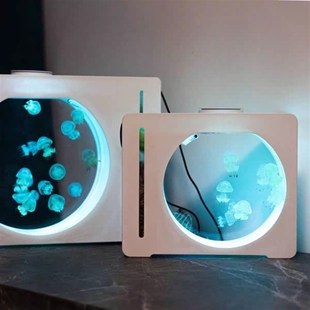 级水母缸干湿分离过滤水母缸还原水母生存环境造流系统缸