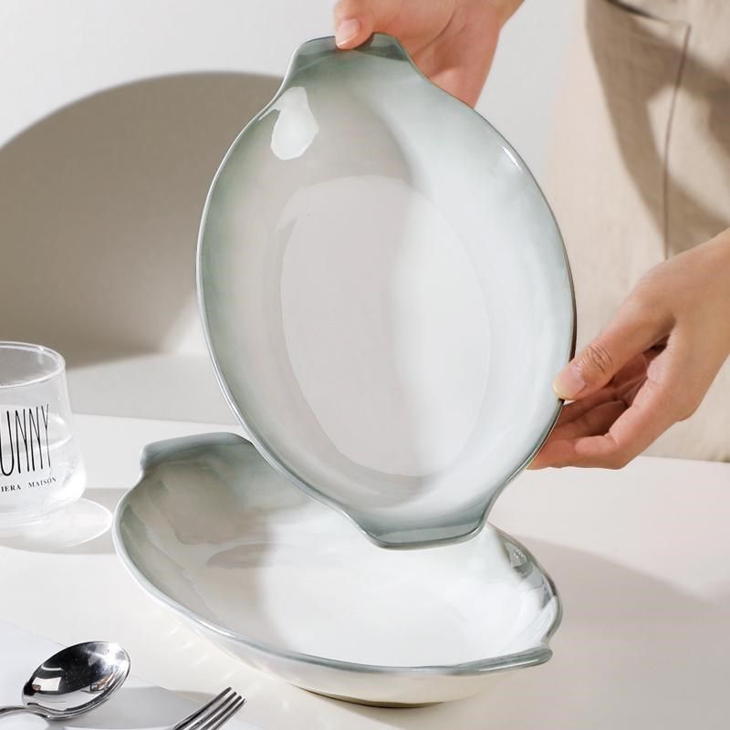 13寸大号双耳鱼盘家用蒸鱼盘子2025新款鱼盆餐具高级感鱼碗装鱼碟,餐饮具,盘,淘宝优惠券,粉丝福利购,淘宝优惠卷