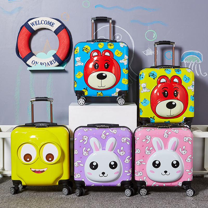 20寸卡通拉杆箱行李箱旅行箱万向轮宝宝登机箱
