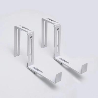 金属活动白色组合铁花架挂钩阳台可调节华鹏架活动花盆支架