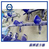 配曲板搅拌 搪瓷搅拌器用于粘物料 双层推进式 2000L搪瓷釜用