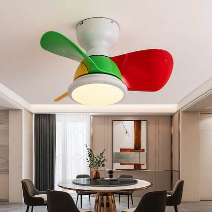 顶22寸小室型风HK-01扇灯儿童房卧餐厅办公场所吸超薄境电扇灯跨