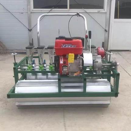 芫IGP荽播种机自走式汽油精量点播种机株距可调十育行青菜苗植机