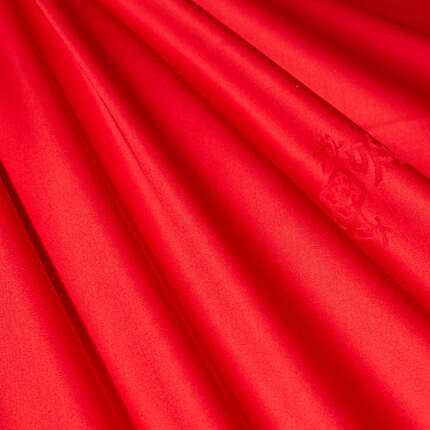 10支0缎布料苏绣全贡棉提花料绸缎面UGP轻奢丝滑杭州丝绸婚庆被面