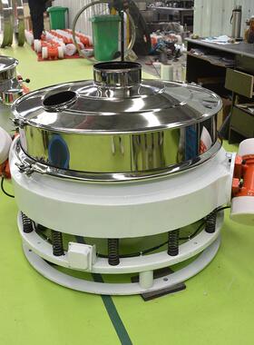 直排XCZ600式圆形振动筛直卸淀粉杂过滤小型去杂面粉除筛颗筛粒筛