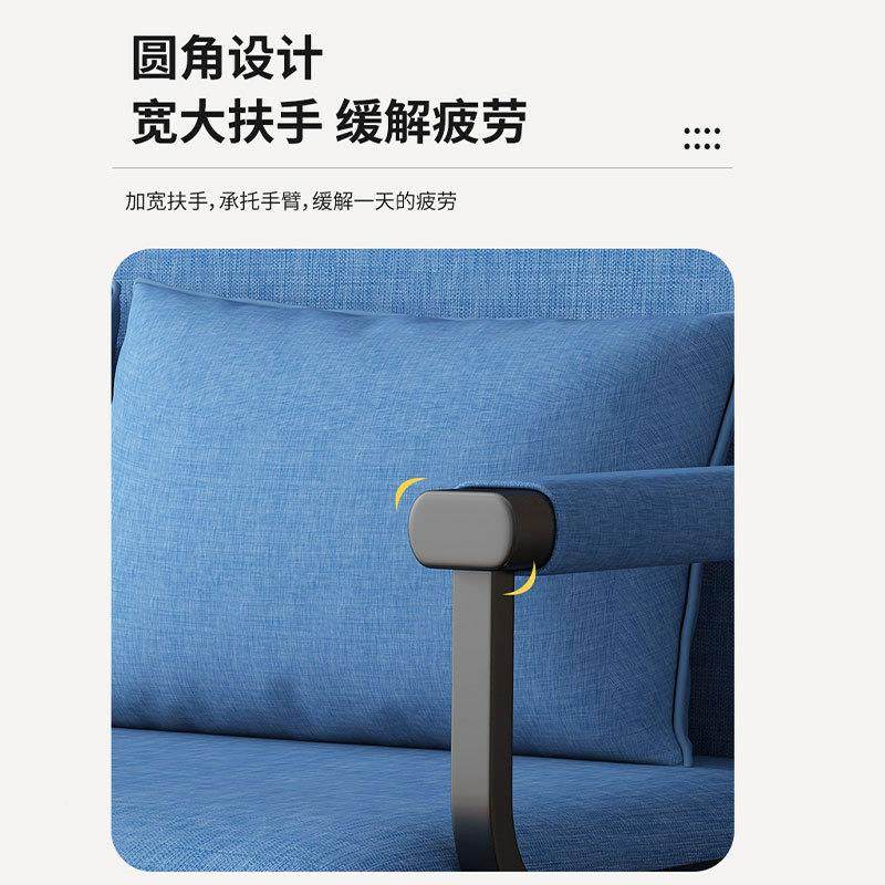 M人&折厅叠发沙床小户型两沙发床用客单人休闲沙发椅午休床懒阳台