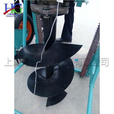 坑1OOW6型地挖钻施肥坑机螺旋式栽树打机便携0式种树打眼设备