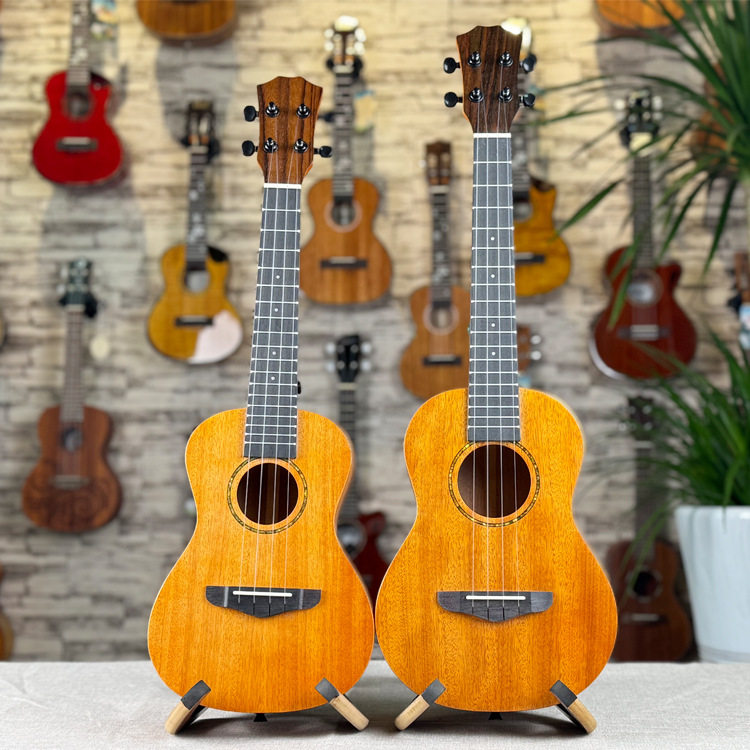 尤克里里23寸26寸全单桃花芯哑光ukulele小四弦吉他