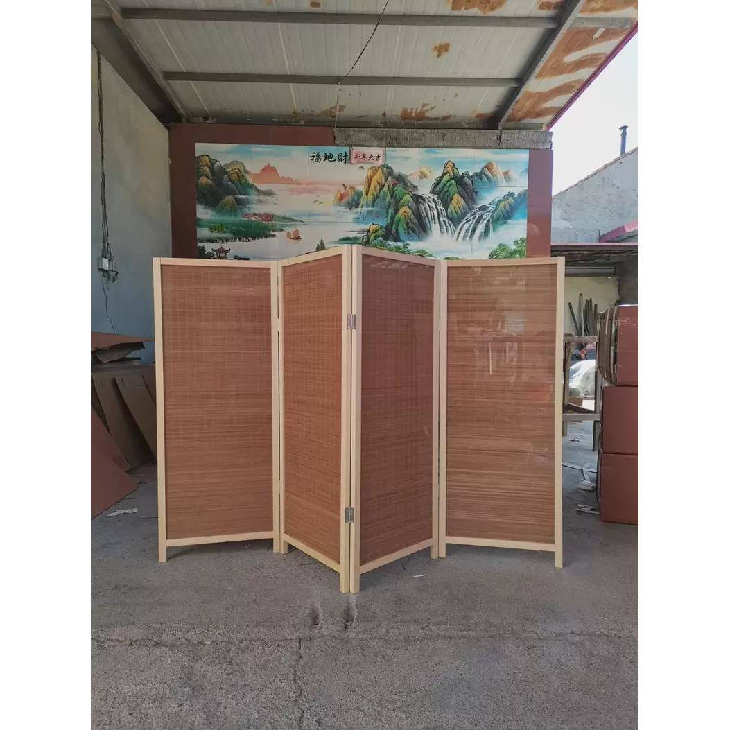 ?小屏风断矮竹片竹编儿童幼儿园区角办断公隔风002酒店小屏隔活动
