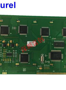 LCD 240128 液晶屏 蓝屏 坐下单排22脚 T6963C 富创 LG2401282