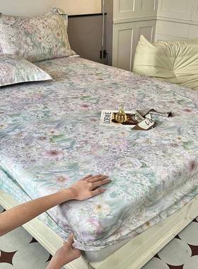 天床笠单三件莱赛丝尔单纤维床罩床垫套保护罩宿舍人冰HS-50S莱丝