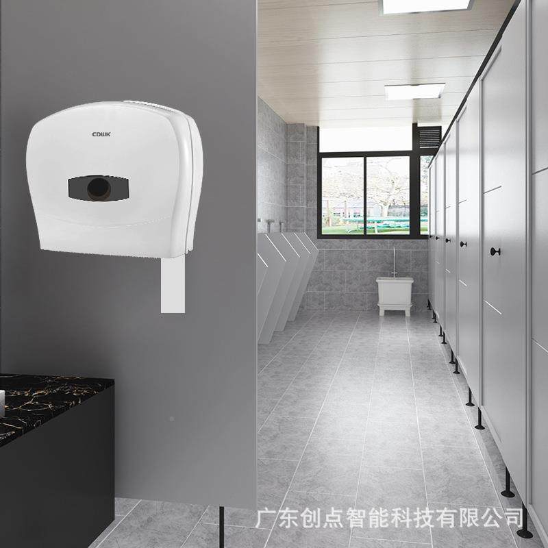 创纸巾双卷卫生间纸点巾盒大卷纸器CD-8103壁浴室免架打挂孔纸巾