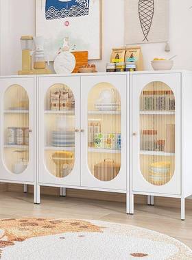 加厚轻奢铁餐纳边家用橱柜厨艺房收柜客厅家居茶柜DIR水柜阳台储