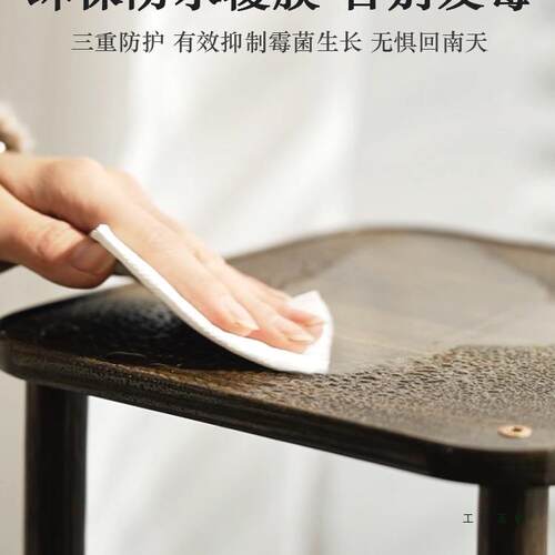 博架实木置新古中式茶室氛围布摆件置物架小型展985示架感花架