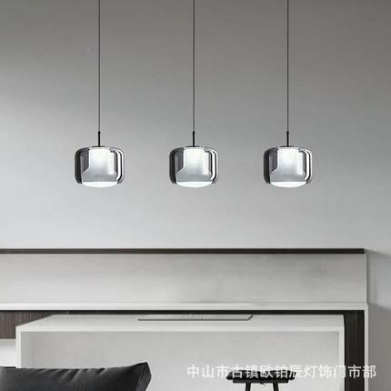 新款后现室璃代创意简约餐厅卧吧台楼梯间设计师款个性MD876玻小