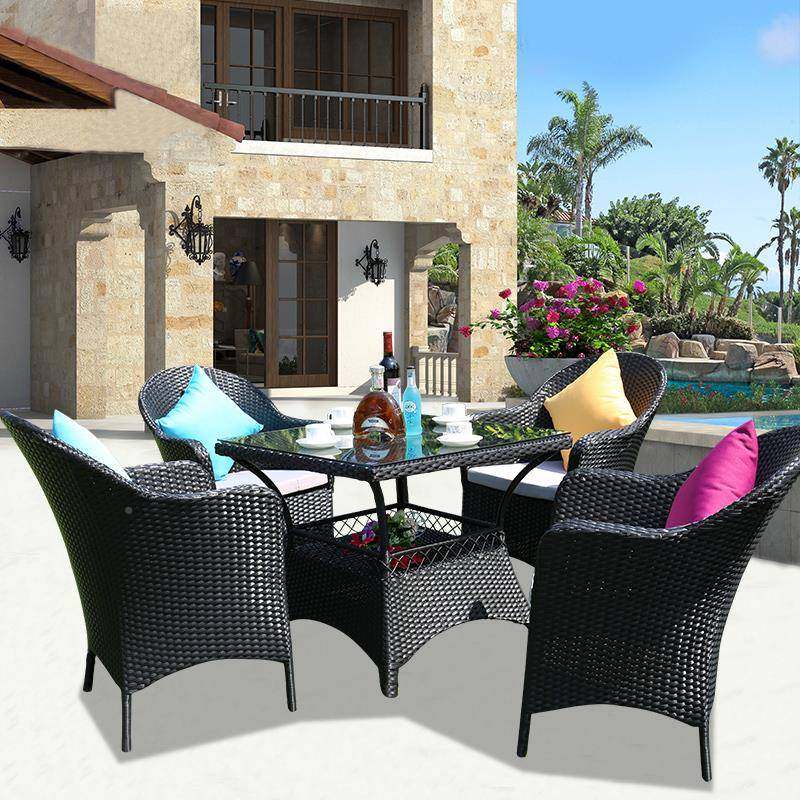 I家1户外EPG庭院具桌创意花园桌椅藤编闲椅组休合藤椅三五件套阳,电子元器件市场,其它元器件,淘宝优惠券,粉丝福利购,淘宝优惠卷