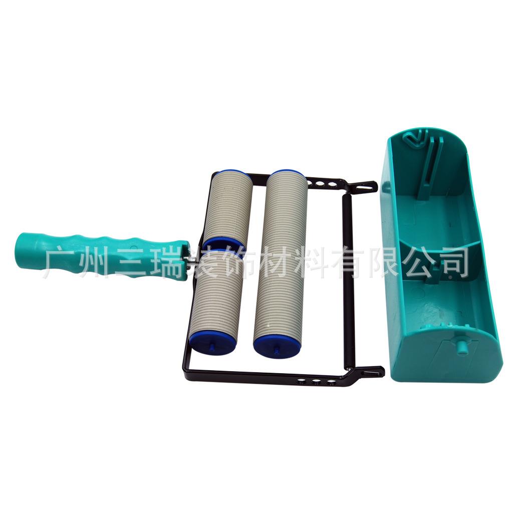 7寸双色MAGA-102装手筒工机饰工具滚液体印盒子墙纸涂料印花花机