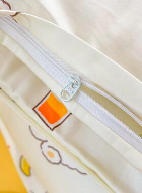 幼儿园卡通60S儿童长绒棉套AD26套件全棉花件床印单1.5三被套家纺