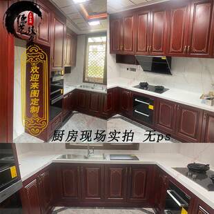 源头工装中MPI式实木屏风隔断花格扶手仿古门窗厂新家具中整式装