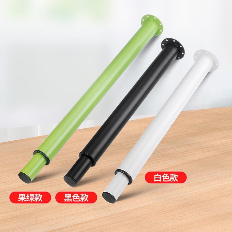 打吧孔可调节支脚腿台支撑杆办758公桌腿免餐桌支架可撑伸缩脚桌