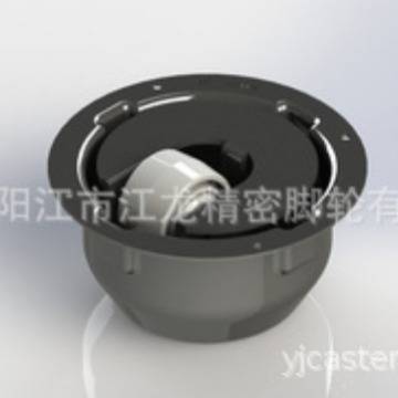 工厂免维护机场轮抗冲击平面运输轮分拣轮航空物流滚轮平台用脚轮