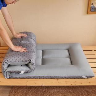 学生宿舍上铺加人厚叠床垫下子大RM.230豆纤维褥子家用单双折软垫