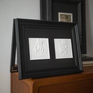 免打孔配电箱盖板遮挡多媒体法式复古中古风浮雕挂画电表箱装饰画
