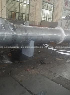 螺旋缠绕式换热列管冷凝器大型管壳式列管管式工冷业管式凝器冷水