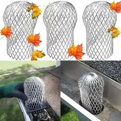 过滤网户外地漏挡树叶屋檐楼顶排水管其他机械五金网防垃圾老鼠YK
