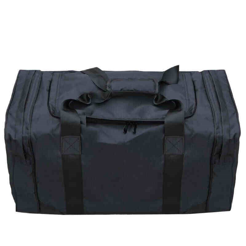 黑色后留包留守袋前运包被装袋手提便携行包运行防水牛津布收纳袋