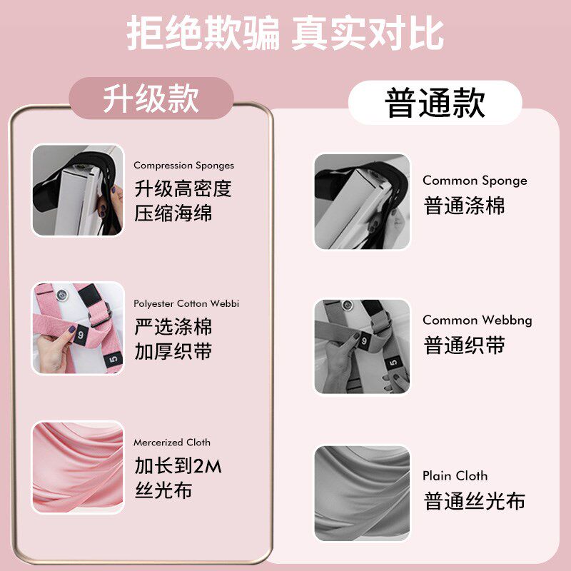 空中瑜伽吊绳家用挂门后弯下腰训练器G练舞蹈门上倒立伸展带拉力
