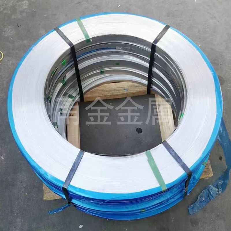 304不锈钢打包带铁皮316不锈钢片钢带捆绑长条轧带弹簧板卷带扁条