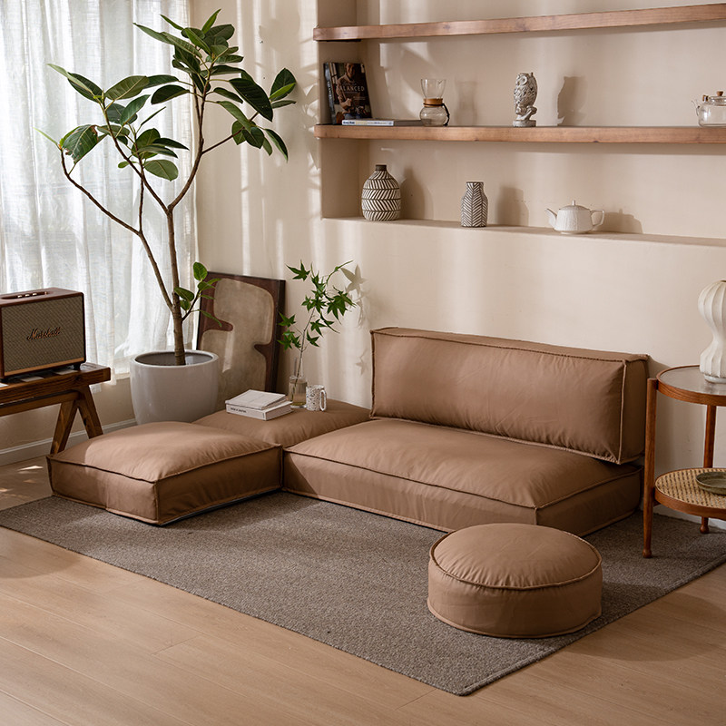 海绵榻榻米垫子靠垫垫子懒人沙发可躺可睡模块蒲团坐垫猫爪布圆墩,居家布艺,蒲团,淘宝优惠券,粉丝福利购,淘宝优惠卷