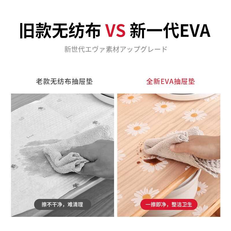 新款厨房台面垫塑料可裁剪抽屉垫纸橱柜衣柜防潮防水防潮贴纸防滑