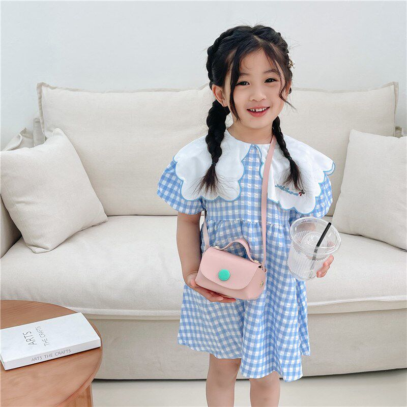 清新时髦幼儿迷你小包包独特女z童洋气小挎包pu手提超小童零钱包