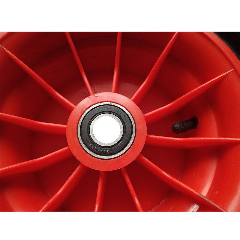 18寸充气轮子,18X8.50-8橡胶材质充气轮适用于拖车农用车工具车