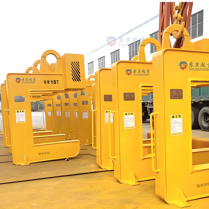 C型卷板吊具钢钢坯夹具起重吊钩冷热卷水泥管平衡吊梁一字吊梁