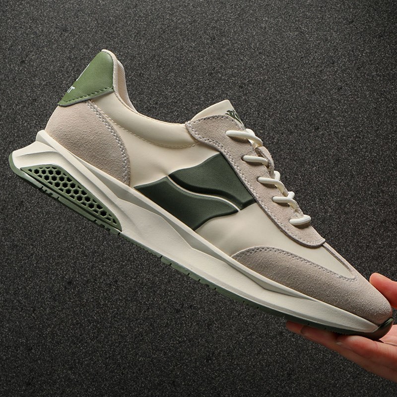 跑步鞋男2024秋季新款潮流运动休闲鞋软底透气男鞋子薄款轻便板鞋