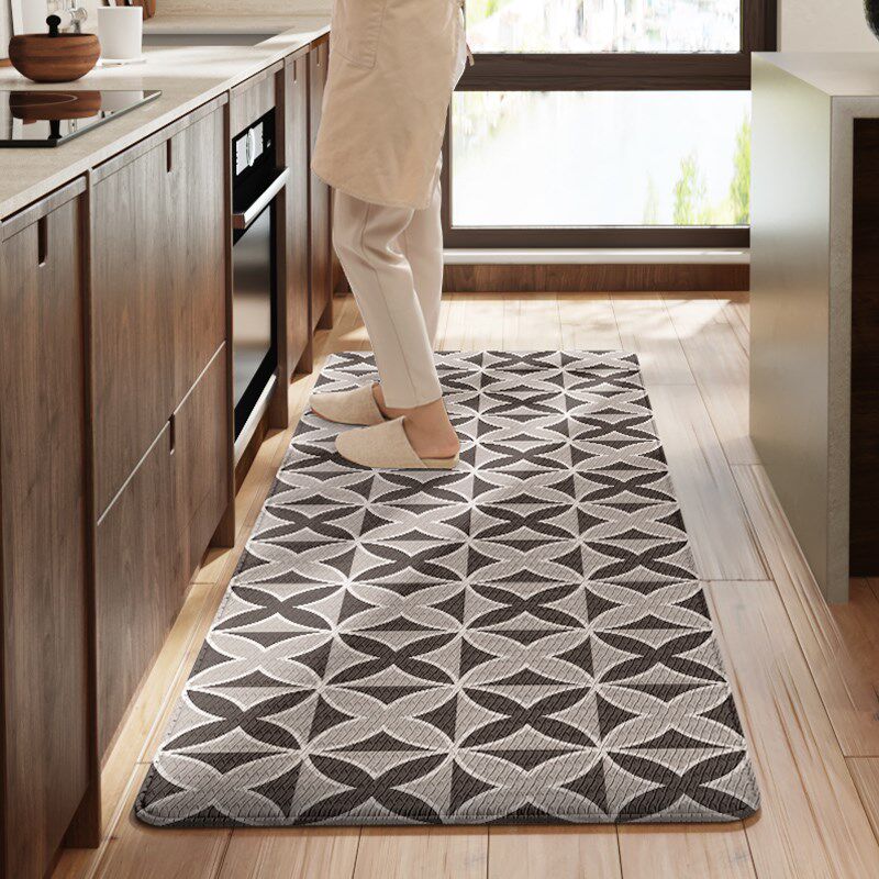 大江地垫厨房防滑防油可擦免洗脚垫2024新款家用耐脏防水专用地毯,居家布艺,厨房地垫,淘宝优惠券,粉丝福利购,淘宝优惠卷