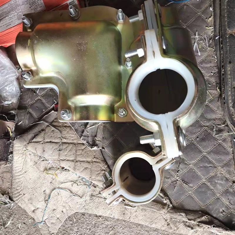 哈夫节弯头90度镀锌弯头抢修快速接头PPR PE弯管堵漏器抱箍堵漏器