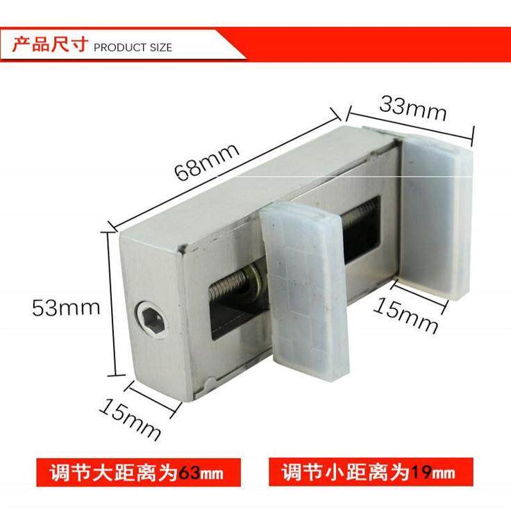 家沙窗锁窗户卡扣挡儿器用窗轨暗锁安全Q锁扣童固定锁移门