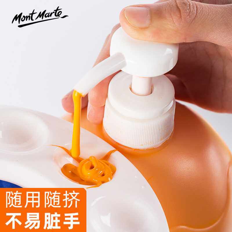 2L丙烯颜料大桶装墙绘手绘防水室内外墙J壁画彩绘涂墙画广告画丙