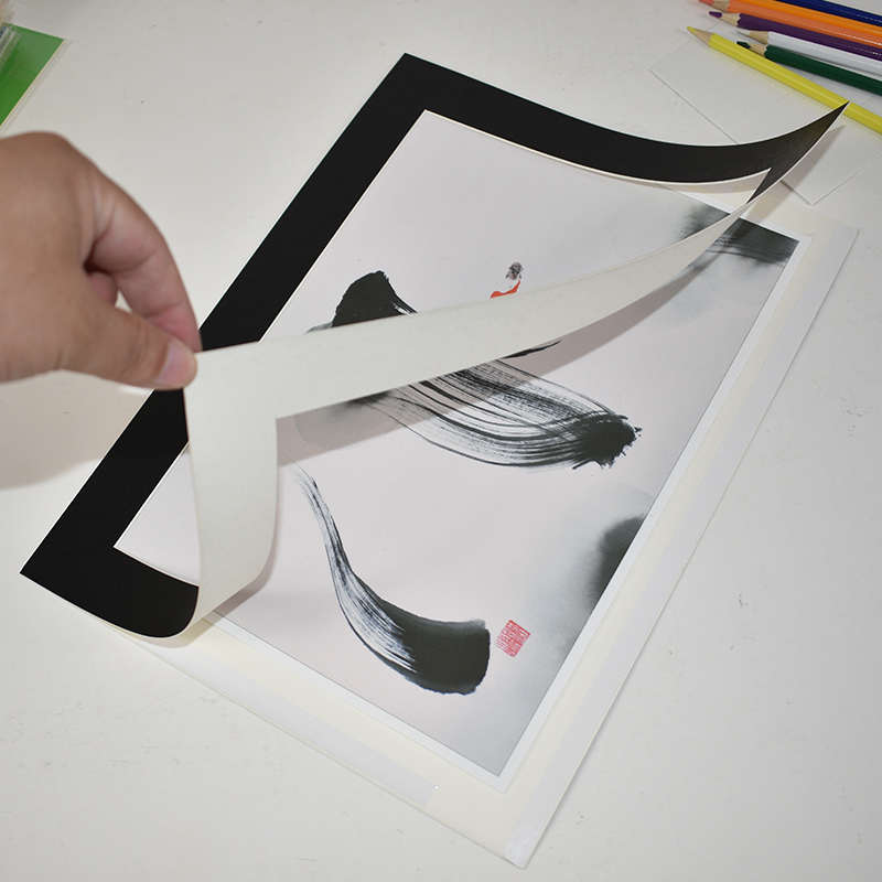 工厂直供A2相框 4开画框 简易卡纸相框2开尺寸定制卡纸裱画框18