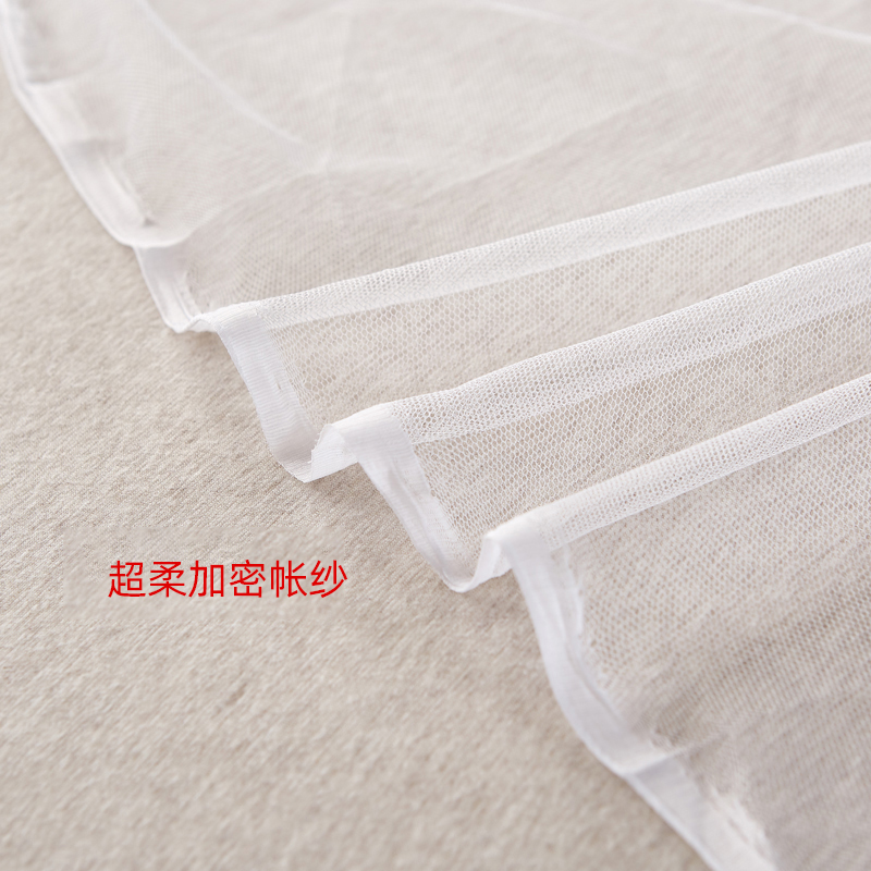老式蚊帐1.5m床1.2米1.8家用学生宿舍0.9绑绳穿T杆式传统老款帐子