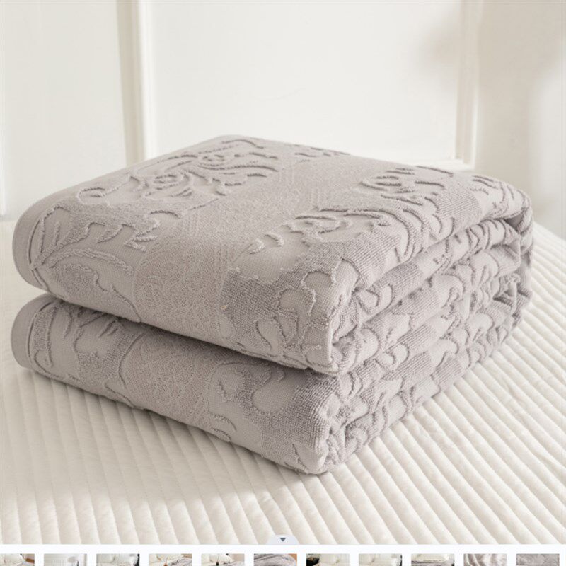 【纯棉】b毛巾被毯子夏秋纯棉盖毯单人双人空调毯老式全棉毛巾毯