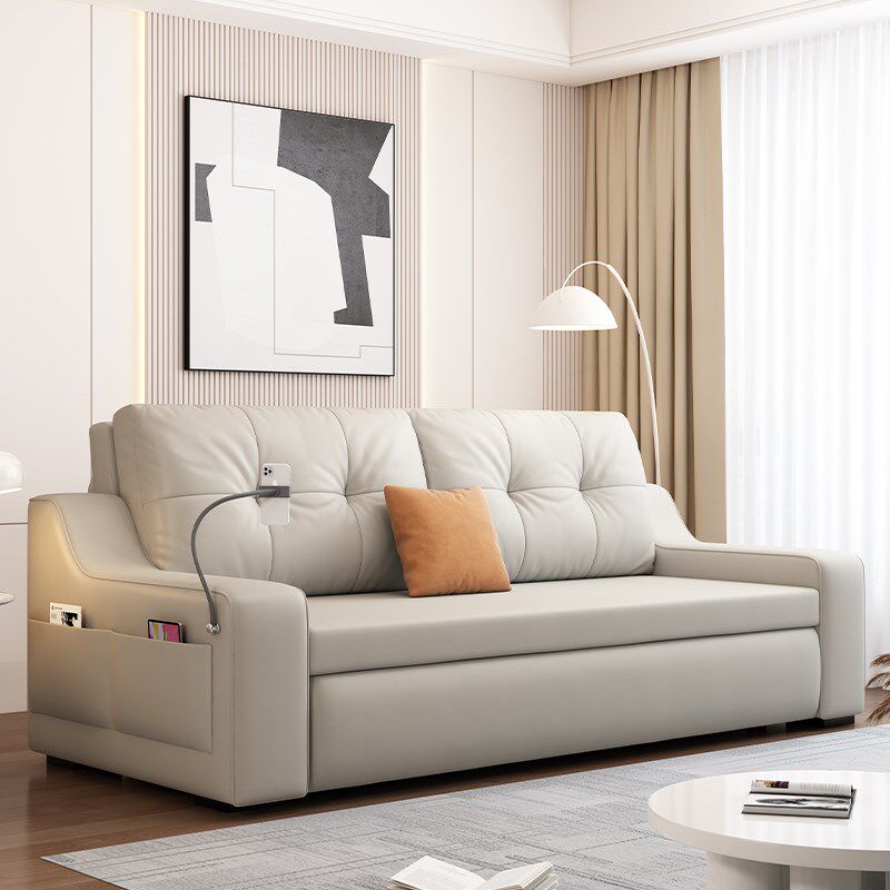 沙发床折叠两用2024新款科技布高端多H功能可伸缩客厅小户型网红