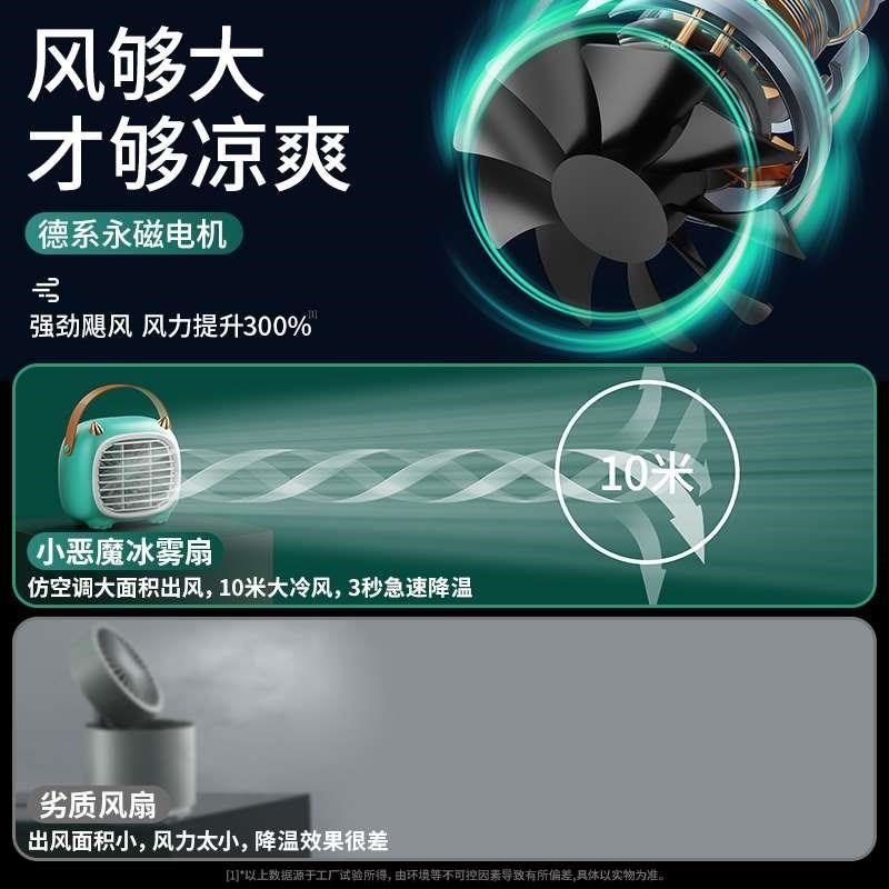空调扇家用室内静音冷风机可移动迷你冷风扇宿舍制冷水空调冷气扇