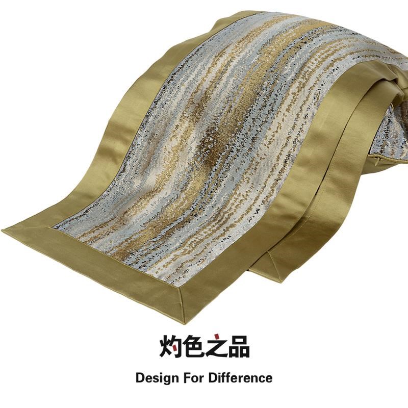 轻奢田园防水电视柜现代简约欧式茶几布艺鞋柜布盖巾桌布床旗长条