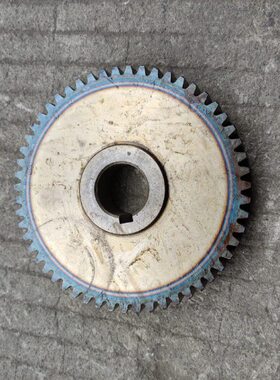 南通京鼎机床X1560瑞面铣床配件齿轮Z55外径142内孔30键槽8